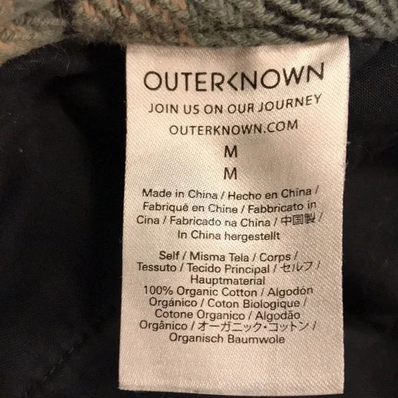 Outerknown Organic Cotton Flannel Button-Up Shirt Jacket - Picture 3 of 7